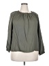 Style&Co 100% Rayon Gray 3/4 Sleeve Blouse Size XXL - photo 1