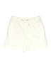 White Stag 100% Cotton Solid Ivory Athletic Shorts Size 10 - photo 1