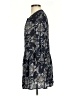 Hinge Paisley Blue Casual Dress Size XS - photo 5