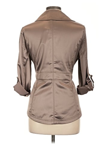 White House Black Market Trenchcoat (view 2)