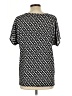 Grace Black Short Sleeve Blouse Size L - photo 2