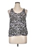 Rubbish 100% Rayon Silver Tank Top Size XL - photo 1