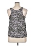 Rubbish 100% Rayon Silver Tank Top Size XL - photo 2