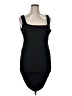 Bebe Solid Black Cocktail Dress Size XL - photo 1