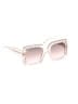 Carolina Herrera Pink Tan Sunglasses One size - photo 1