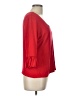 Assorted Brands Red 3/4 Sleeve Top Size L - photo 4