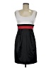 Appropriate Behavior Color Block Gray Cocktail Dress Size 9 - photo 1