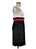 Appropriate Behavior Color Block Gray Cocktail Dress Size 9 - photo 4