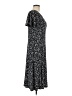Chaps Print Black Casual Dress Size M - photo 4