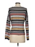 Zesica Stripes Gray Pullover Sweater Size S - photo 2