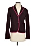 Gap 100% Polyester Burgundy Blazer Size 4 - photo 1