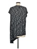 Max Studio Gray Short Sleeve Top Size M - photo 2