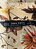 Zara Basic Floral Brown Long Sleeve Blouse Size XS - photo 7