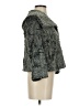 CAbi 100% Polyester Tweed Gray Coat Size XS - photo 4