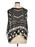 Maurices 100% Polyester Black Gray Sleeveless Blouse Size XL - photo 1