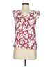 Cerise Blue Pink Sleeveless Blouse Size M - photo 1