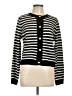 Shein 100% Acrylic Stripes Black Cardigan Size L - photo 1