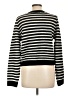 Shein 100% Acrylic Stripes Black Cardigan Size L - photo 2