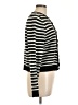 Shein 100% Acrylic Stripes Black Cardigan Size L - photo 4