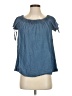 Wrangler Retro Blue Short Sleeve Top Size S - photo 1
