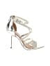 Jessica Simpson Silver Sandals Size 6 1/2 - photo 1