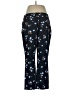 Cynthia Rowley Floral Blue Casual Pants Size 12 - photo 2