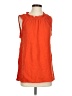 Matilda Jane Orange Sleeveless Blouse Size S - photo 1