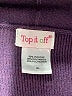 Top It Off Purple Cardigan Size M - photo 7