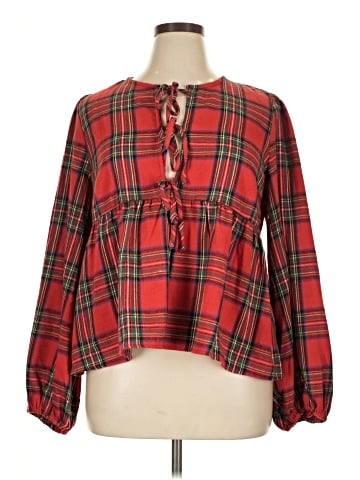 so Me Long Sleeve Blouse (view 1)