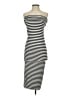 Zara Stripes Black Casual Dress Size S - photo 1