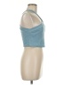 Shein Teal Sleeveless Blouse Size 6 - photo 4