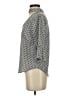 Meraki 100% Polyester Gray 3/4 Sleeve Blouse Size S - photo 5