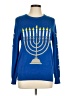 Mighty Fine Blue Pullover Sweater Size L - photo 1