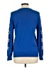 Mighty Fine Blue Pullover Sweater Size L - photo 2