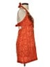 Nanette Lepore 100% Cotton Orange Sleeveless Blouse Size 2 - photo 4