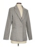 Unbranded 100% Polyester Houndstooth Gray Blazer Size S - photo 1