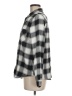 Maurices Plaid Silver Long Sleeve Button-Down Shirt Size M - photo 5