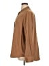 St. John Solid Brown Long Sleeve Blouse Size 16 - photo 5