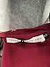 Three Eighty Two 100% Polyester Burgundy Long Sleeve Blouse Size XS - photo 7