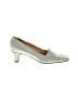 Vera Wang 100% Leather Green Heels Size 6 1/2 - photo 1