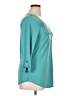 Faded Glory Teal Long Sleeve Henley Size 1X - photo 4