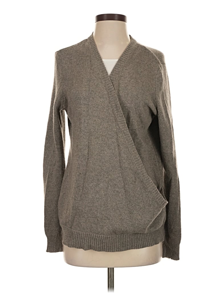 Pre-owned Lovestitch Cardigan Sweater In Gray