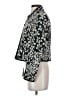 Armani Collezioni 100% Polyester Floral Black Jacket Size 2 - photo 5