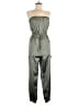 Sincerely Jules 100% Polyester Solid Green Jumpsuit Size M - photo 1