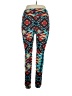 Lularoe Print Teal Leggings Size 1X (Tall & Curvy) - photo 2
