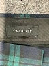Talbots Plaid Green Teal Dress Pants Size 8 - photo 7