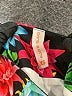 Assorted Brands 100% Polyester Tropical Black Casual Skirt Size XS - photo 4