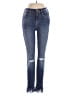 FRAME Denim Hearts Blue Jeans Size 25 waist - photo 1