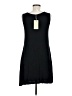 Unbranded Solid Black Casual Dress Size M - photo 2