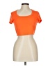 Shein Orange Short Sleeve T-Shirt Size L - photo 1